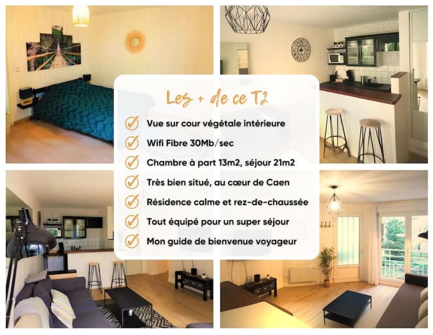 Ferienwohnung Chez Léo&Julie Caen Exterior foto